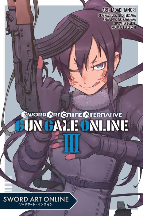 Sword Art Online Alternative Gun Gale Online, manga Vol. 03