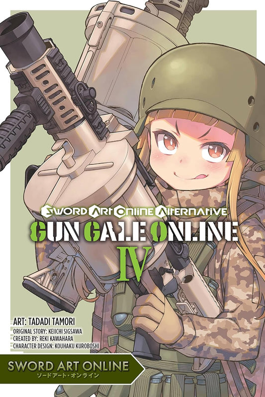 Sword Art Online Alternative Gun Gale Online, manga Vol. 04