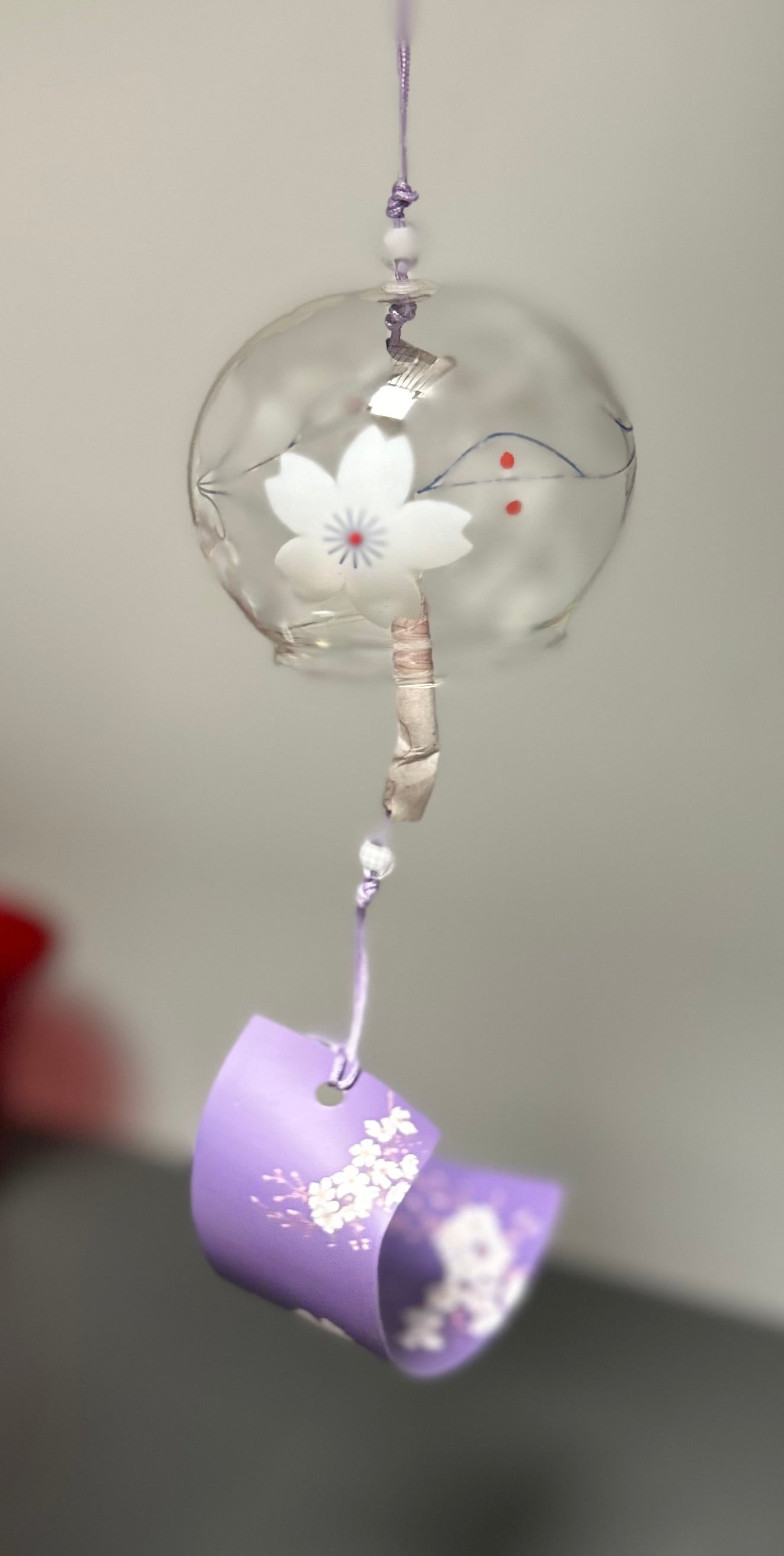 Japanese Meditation Glass Wind Chime