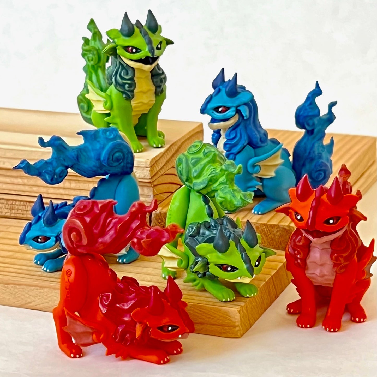 Komainu Dragon Figurine Gashapon