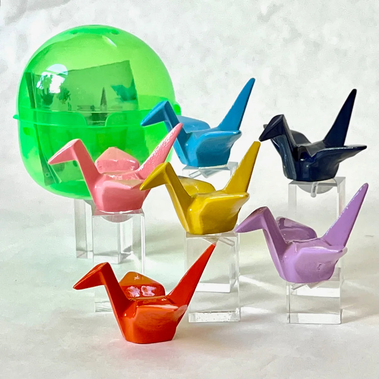 Orizuru Origami Crane Capsule