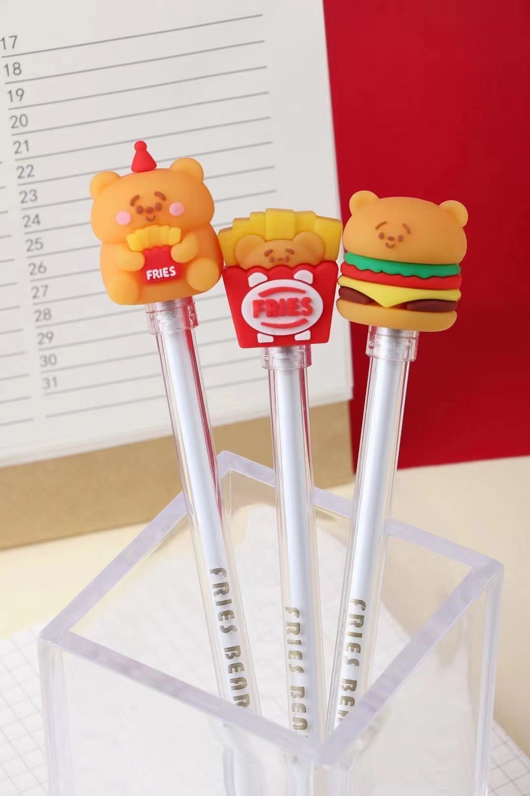 Bear Fast Food Gel Pen