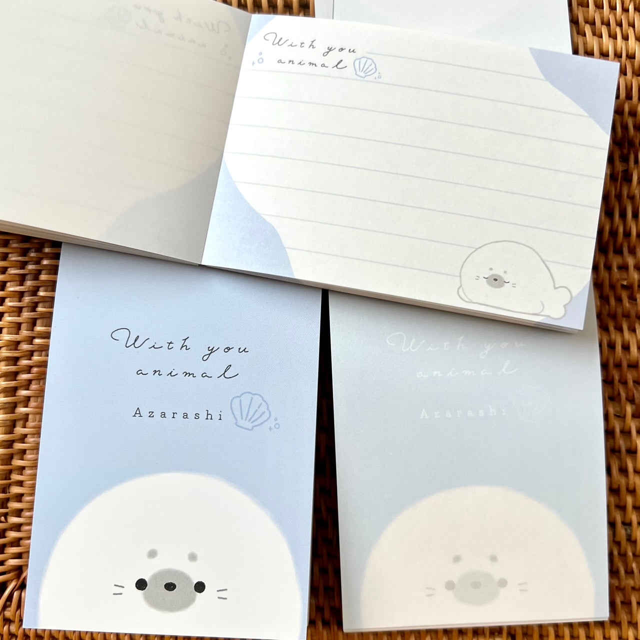 Kamio Seal Mini Notepad