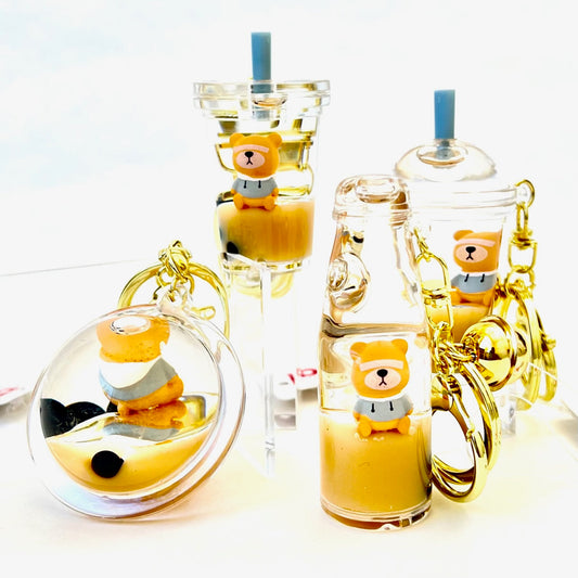 Bear Floaty Charm with Keyring