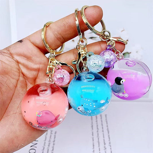 Sea Animal Orb Floaty Charm