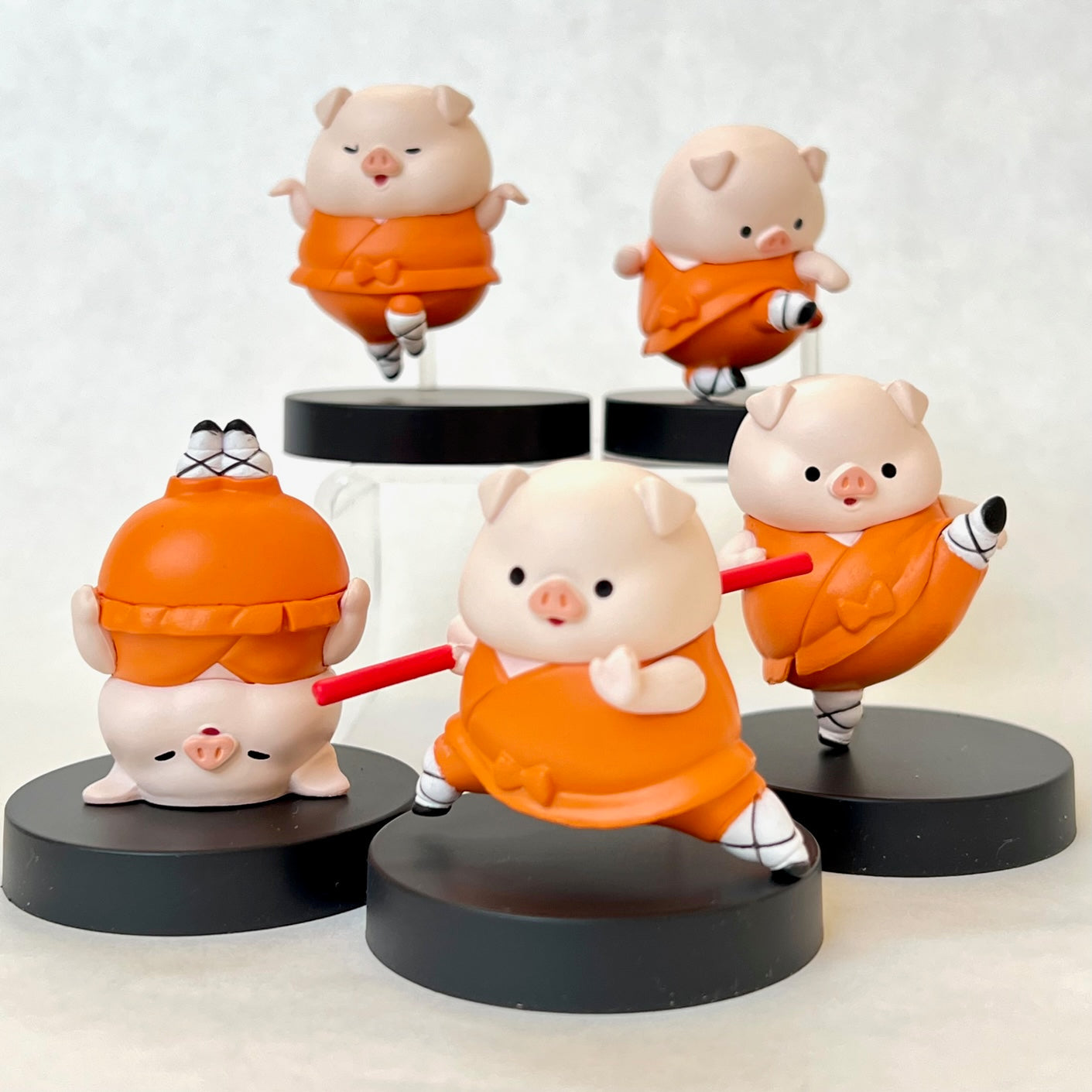 Kung Fu Pig Gashapon