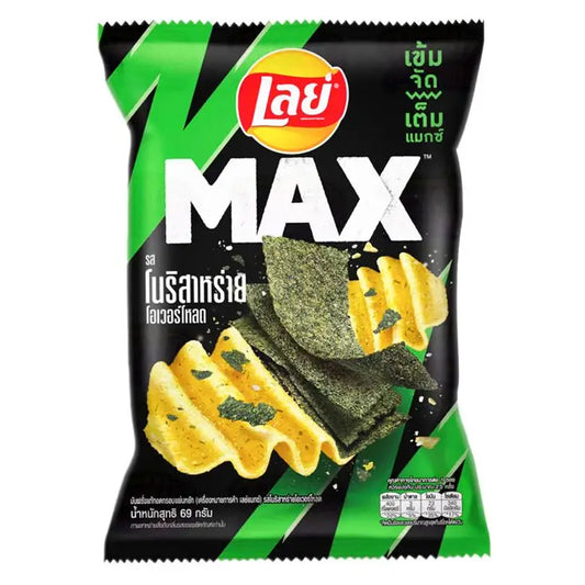 Lays Max Nori Seaweed Extra Crunchy Chips