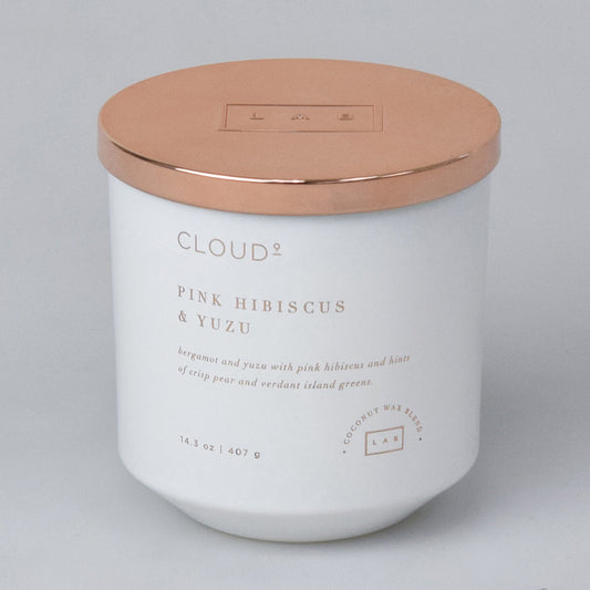 Pink Hibiscus & Yuzu Candle