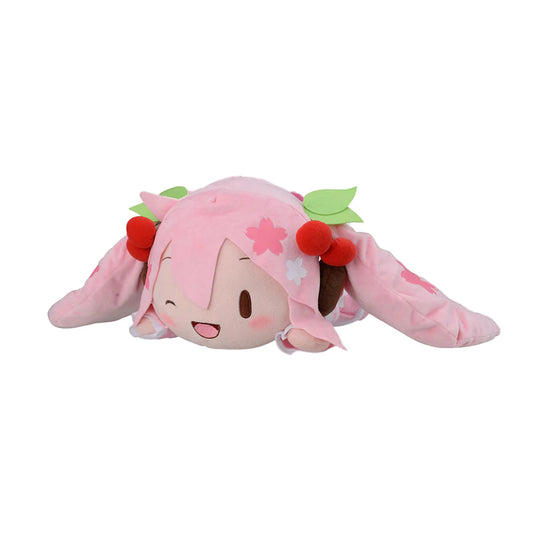 Vocaloid - Sakura Miku (Winking) Nesoberi Lay-Down SP Plush