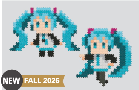Jixelz® Remix Hatsune Miku 250pc Asst.