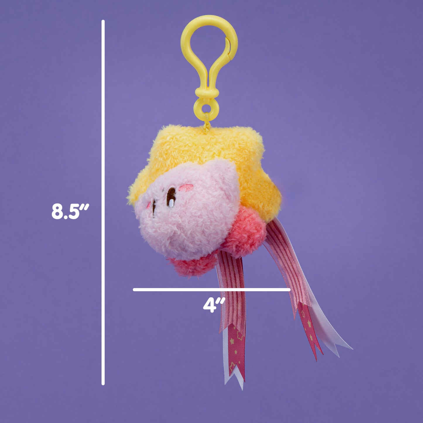 Kirby Mofulatto Warp Star — Plush Clip-On