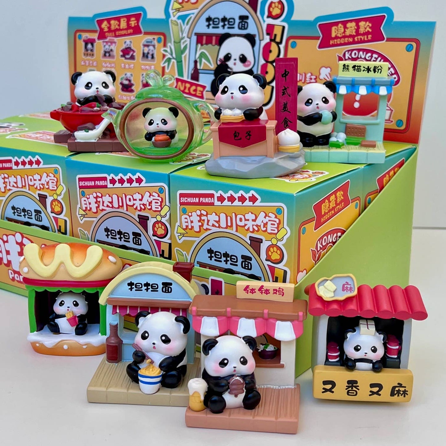 Panda Food Stand Blind Box