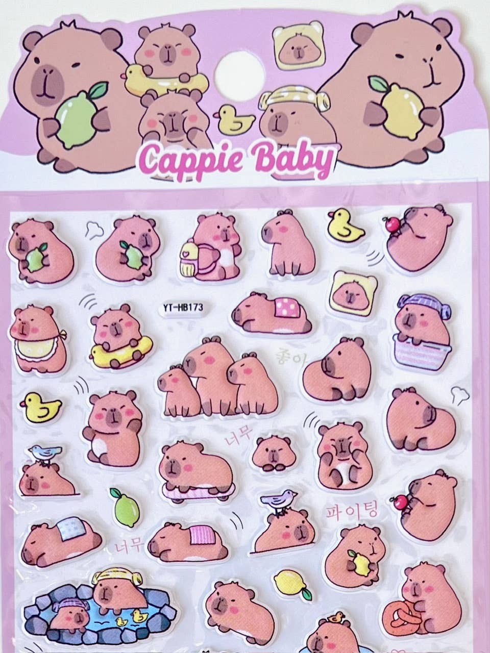 Capybara Vol.6 Stickers