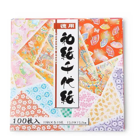 Origami Paper 6" Chiyogami Pattern Assorted
