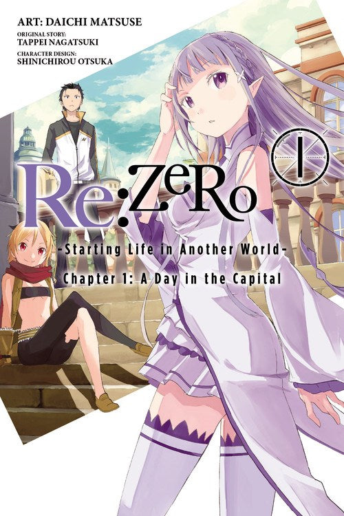 Re:ZERO - Starting Life in Another World: Chapter 01: A Day in the Capital, manga Vol. 01