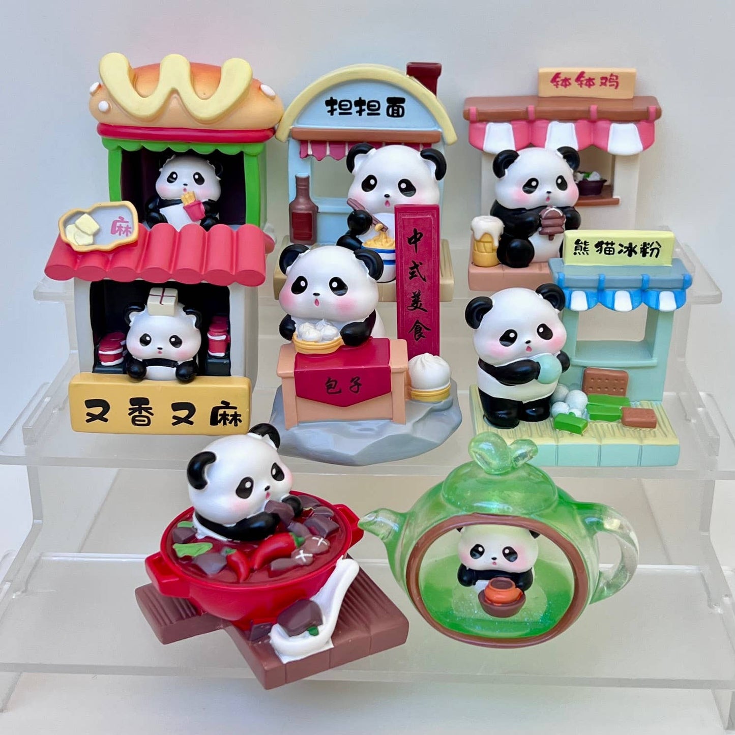 Panda Food Stand Blind Box