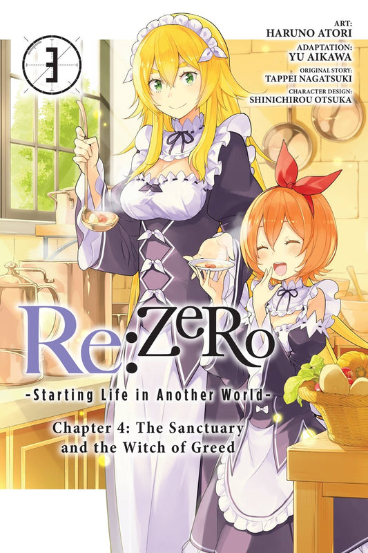 Re:ZERO - Starting Life in Another World: Chapter 04: The Sanctuary and the Witch of Greed, manga Vol. 03