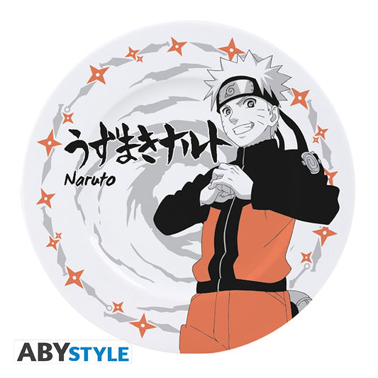 NARUTO SHIPPUDEN - Set of 4 Character Plates