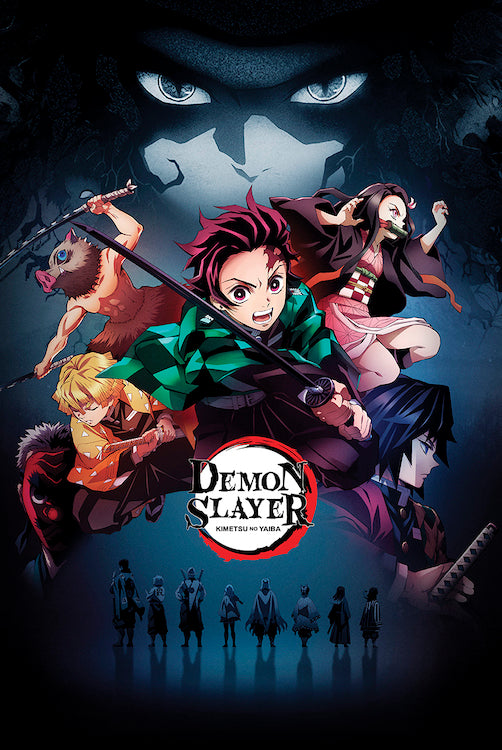 Demon Slayer Kimetsu (Dark) Poster