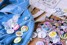 Funky Japanese Pin Buttons