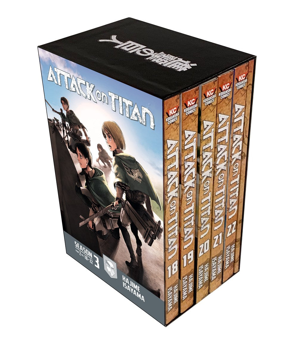 Attack on Titan: Season 03, Part 01 Manga Box Set